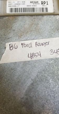 E6PF-12A650-C2A ecm ecu computer 1986 Ford Ranger - Swan Auto
