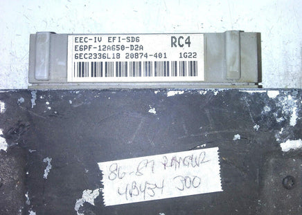 E6PF-12A650-D2A Ford Ranger 1986-1987 ecm ecu computer - Swan Auto