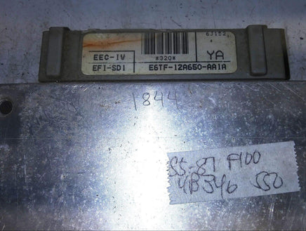 E6TF-12A650-AA1A Ford F100 1985-1987 ecu ecm computer - Swan Auto