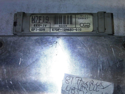 E7DF-12A650-G1C Ford Taurus or Mercury Sable1987 ecm ecu computer - Swan Auto
