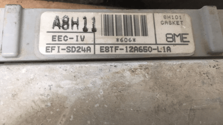 E8TF-12A650-L1A Ford Bronco ecm ecu computer 1987-1989 - Swan Auto