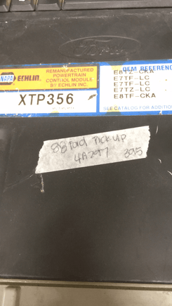E8TZ-12A650-CKA Ford F-150 F150 pickup ecu ecm computer - Swan Auto