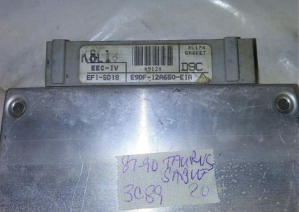 E9DF-12A650-E1A Ford Taurus or Mercury Sable 1987-1990 ecm ecu computer - Swan Auto