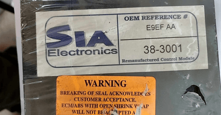E9EF-12A650-AA Ford Escort 1988 ecm ecu computer reman - Swan Auto
