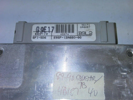 E9SF-12A650-GC ecm ecu computer 1989-1990 Thunderbird or Cougar - Swan Auto