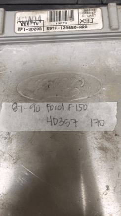 E9TF-12A650-ARA Ford F150 or Bronco 1987-1990 ecm ecu computer - Swan Auto