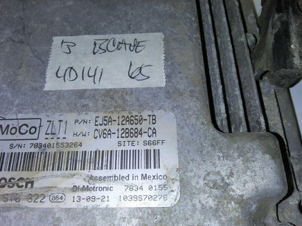 EJ5A-12A650-TB Ford Escape 2013 ecm ecu computer ***tested*** - Swan Auto