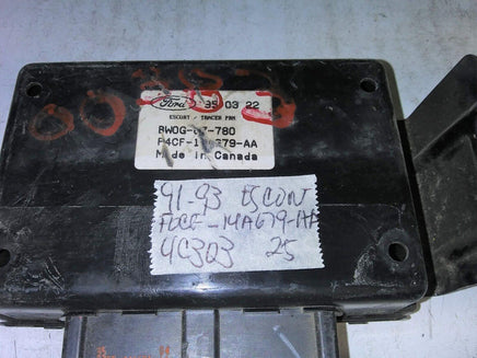 F0CF-14A679-AA Ford Escort 1992-1993 seat belt module computer - Swan Auto