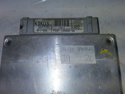F0SF-12A650-SA Ford Taurus or Mercury Sable 1989-1990 ecm ecu computer - Swan Auto