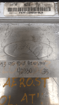 F47F-12A650-BLA Ford Aerostar ecm ecu computer 1993-1995 - Swan Auto