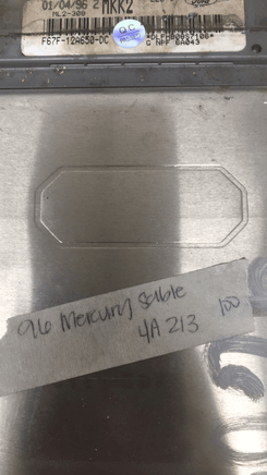 F6DF-12A650-DC Ford Taurus or Mercury Sable ecm ecu computer 1996 **Tested** - Swan Auto