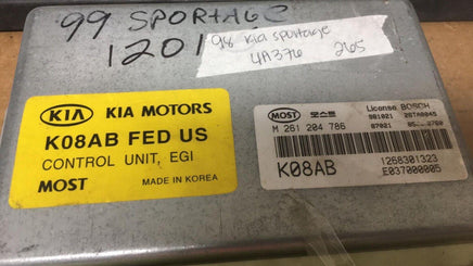 K08AB FED US Kia Sportage 1998 ecm ecu computer - Swan Auto