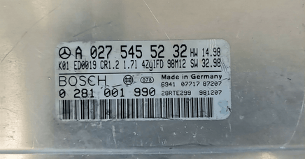 Mercedes S-Class ecm ecu computer A 027 545 52 32 - Swan Auto