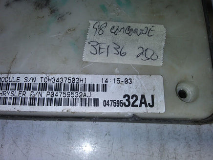 P04759532AJ bcm body control module 1998 Chrysler Concorde or Dodge Intrepid - Swan Auto