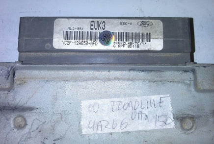 YC2F-12A650-AFD ecm ecu computer 2000 Ford Econoline van **Tested** - Swan Auto